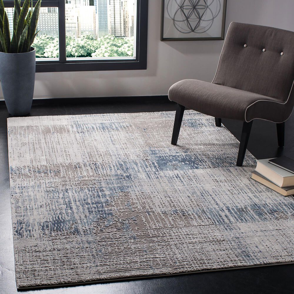 Safavieh Craft CFT874F 12&#39; x 15&#39; Grey and Blue Area Rug, , large