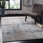Safavieh Craft CFT874F 12" x 15" Grey and Blue Area Rug, , large