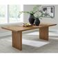 Millenium Sherbana Rectangular Dining Table in Light Brown - Table Only, , large