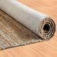 L&R Resources Natural Fiber 9" x 12" Navy Area Rug, , large