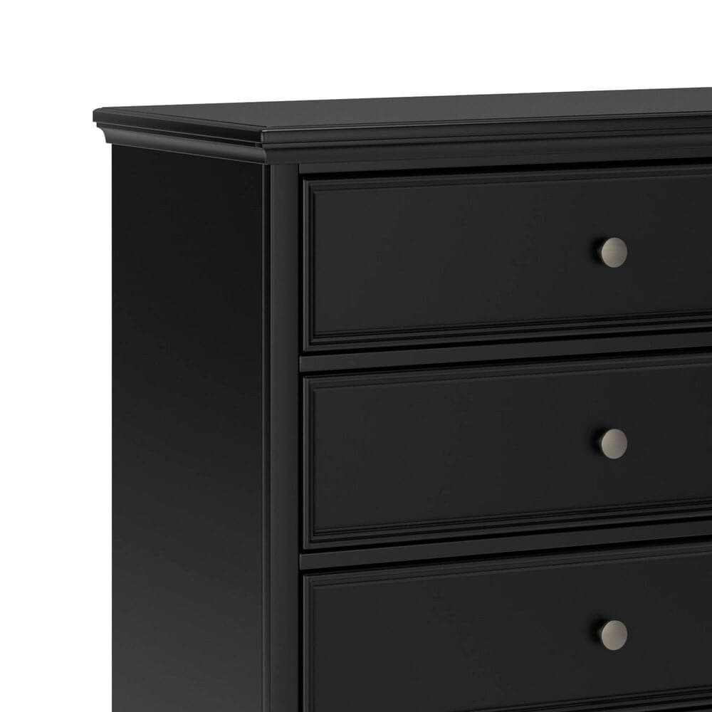 Ashley Lanolee 5-Drawer Chest in Black, , large