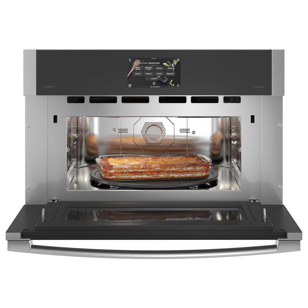 GE Profile 30" Single Electric Wall Oven with 240V Advantium Technology in Stainless Steel, , large