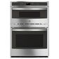 GE Profile 2-Piece Kitchen Package with Stainless Steel 30" Built-In Microwave Combination Wall Oven and Black 36" Energy Star Induction Cooktop, , large