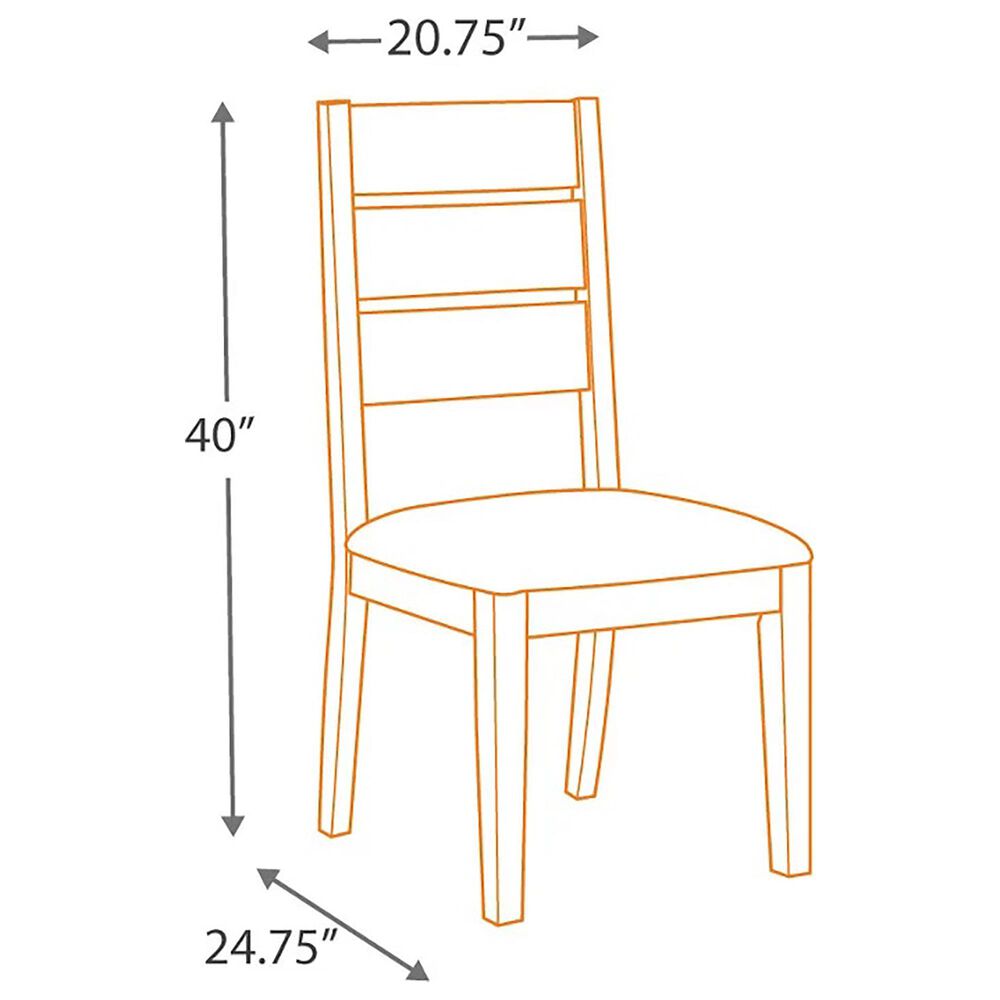 Signature Design by Ashley Grindleburg Dining Upholstered Side Chair in Antique White and Gray, , large