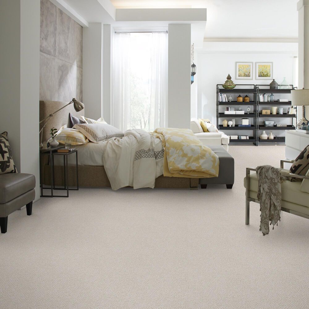 Shaw Detailed Statement Loop Carpet in Textured Canvas, , large