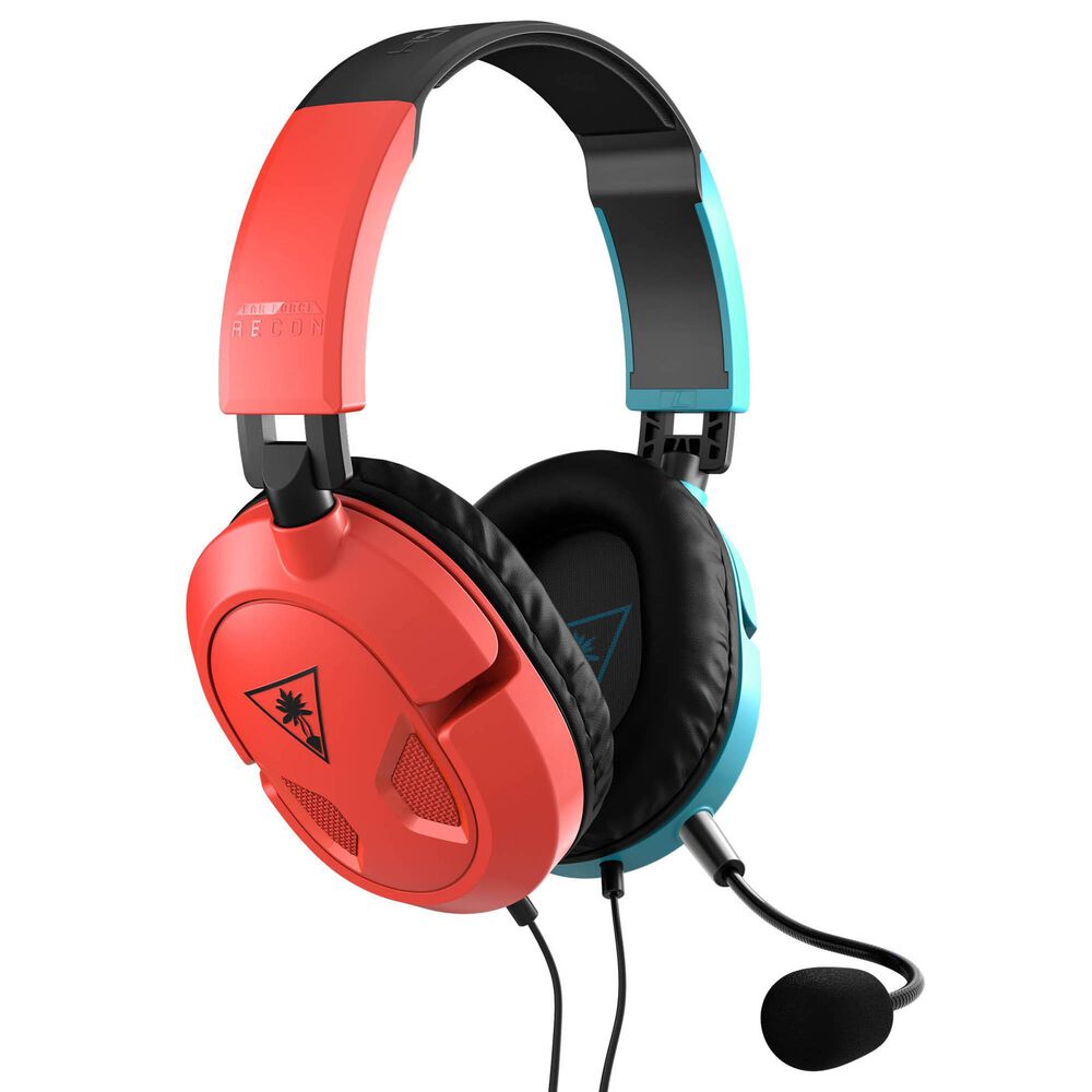 Turtle Beach Recon 50 Wired Gaming Headset for Nintendo Switch in Blue and Red, , large