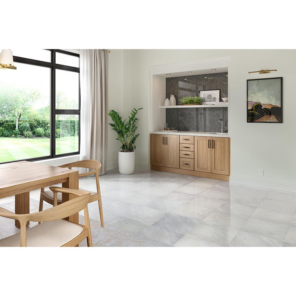 Emser Winter Frost 18&quot; x 18&quot; Marble Tile, , large