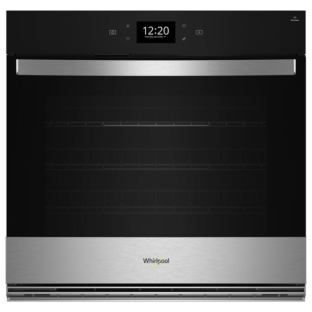 Whirlpool 30" Single Smart Wall Oven with Air Fry in Fingerprint Resistant Stainless Steel, , large