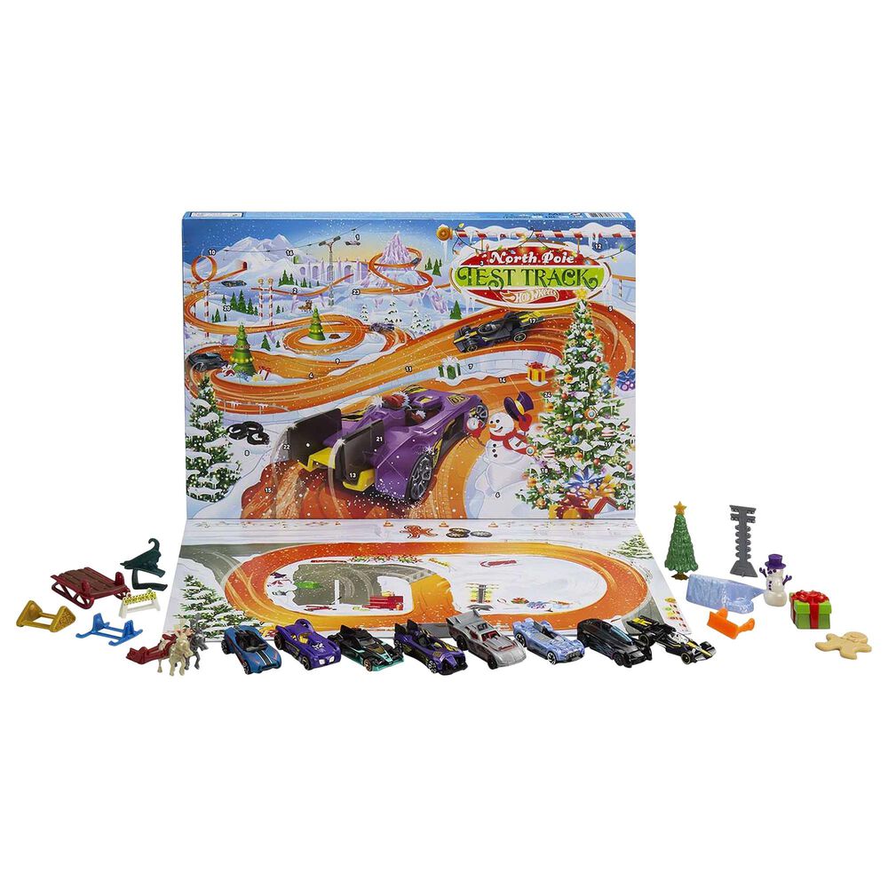 Hot Wheels Advent Calendar Playset, , large