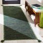 Safavieh Montauk 2"3" x 10" Green and Black Runner, , large