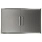 Coyote Outdoor 39" Double Access Door in Stainless Steel, , large