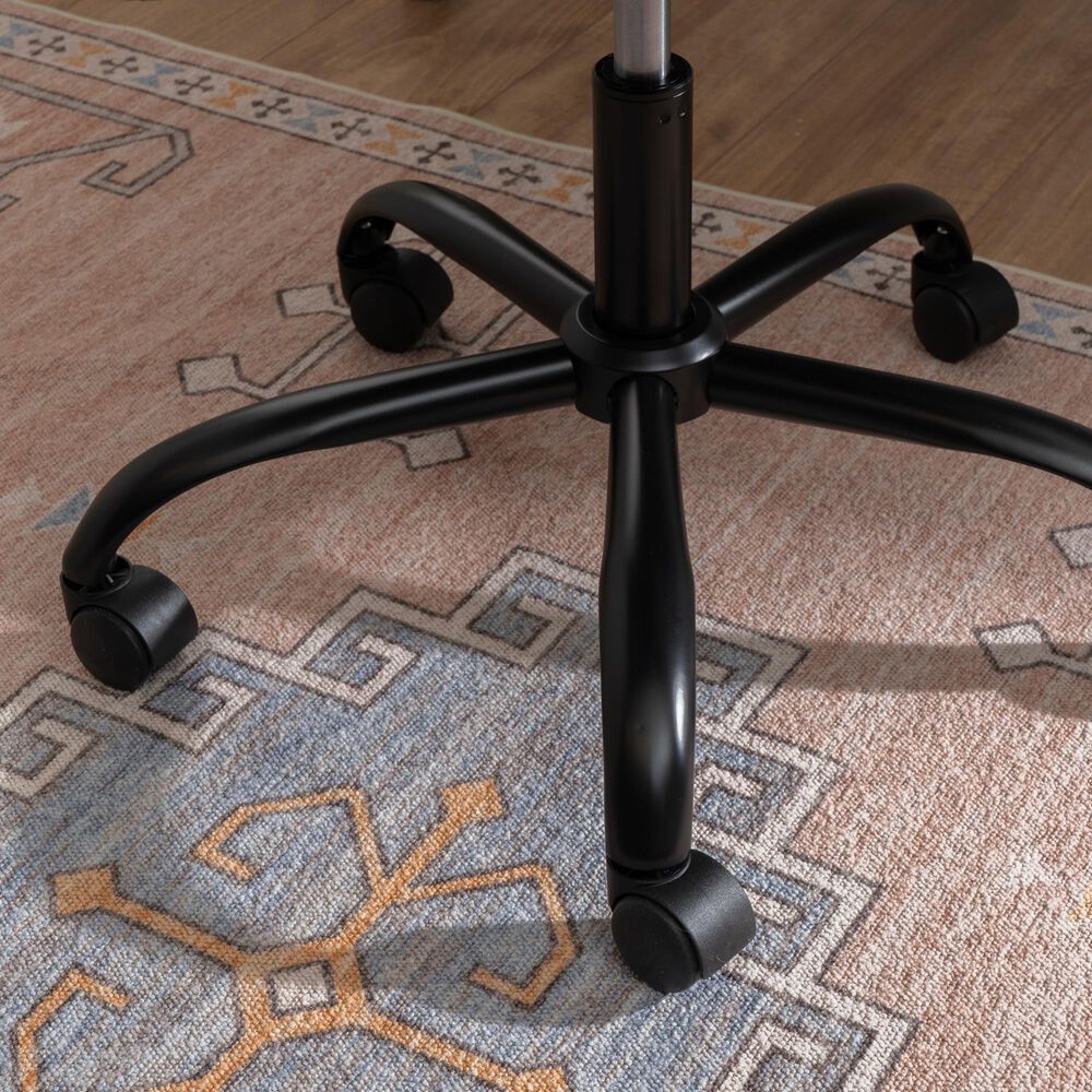 Linon Home Decor Rylen Office Chair in Black, , large