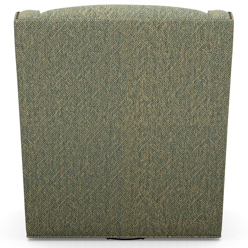 Lexington Furniture Silverado Hayward Swivel Chair in Green and Tan, , large