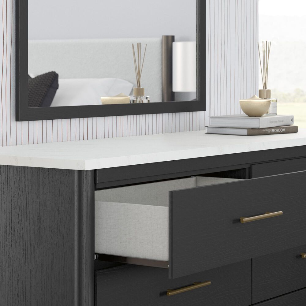 Ashley Cadmori 3-Piece Queen Platform Bedroom Set in Black and White, , large