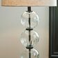 Ashley Airbal Table Lamp in Clear and Black (Set of 2), , large