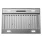 Zephyr Monsoon II 36" Range Hood Insert with Blower in Stainless Steel, , large