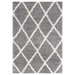 Safavieh Venus Shag VNS681J 4" x 6" Grey and Ivory Area Rug, , large