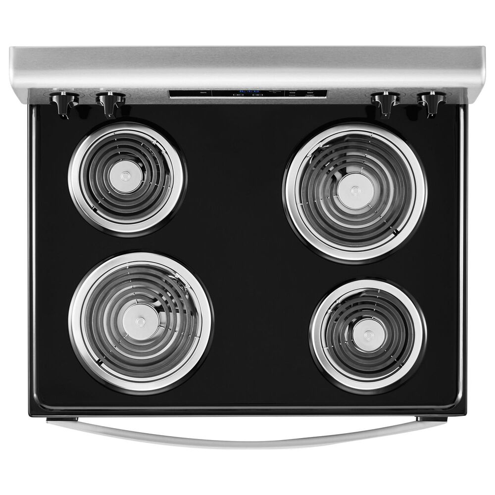 Whirlpool 4.8 Cu. Ft. Freestanding Electric Range with Keep Warm in Stainless Steel, , large