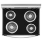 Whirlpool 4.8 Cu. Ft. Freestanding Electric Range with Keep Warm in Stainless Steel, , large