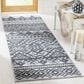 Safavieh Adirondack ADR107A-216 2"6" x 16" Silver/Black Runner, , large