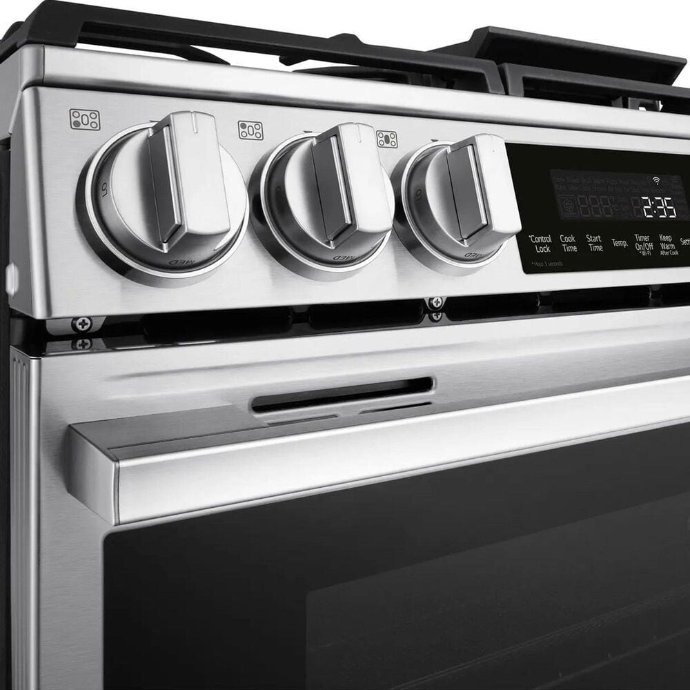 LG 6.3 Cu. Ft. Slide-in Gas Range in PrintProof Stainless Steel, , large