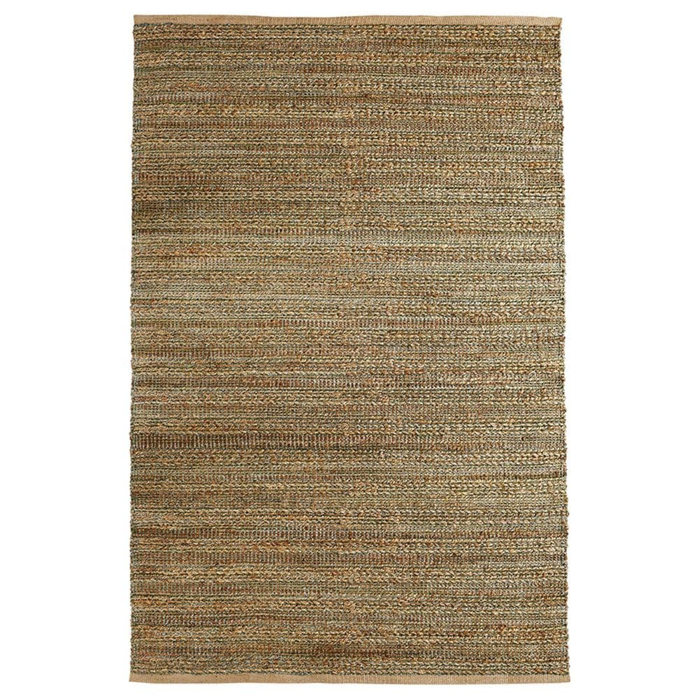 L&R Resources Natural Fiber 10" x 14" Smoke Green Area Rug, , large