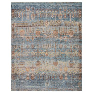 Jaipur Eden Acantha 3" x 10" Aegean Blue Runner, , large