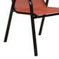 Furniture of America Nina Stacking Patio Arm Chair in Red ( Set of 2), , large