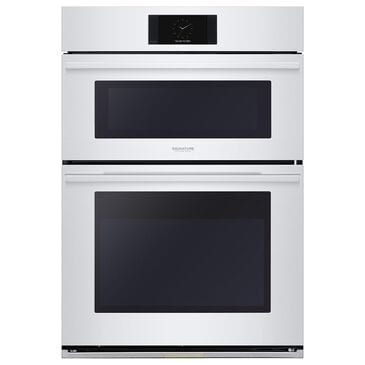 Signature Kitchen Suite 30" Built-In Double Combination Wall Oven with Convection in Matte Stainless Steel, , large