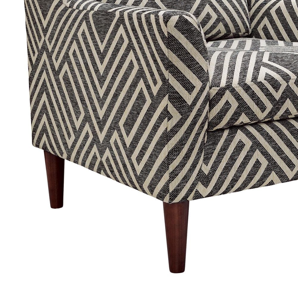 Ashley Morrilton Next-Gen Nuvella Accent Chair in Natural and Charcoal, , large