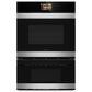 Sharp 30" Smart Electric Microwave Wall Oven Combo in Stainless Steel and Black, , large