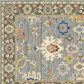 Oriental Weavers Lucca Floral Border 2" x 3" Blue Area Rug, , large