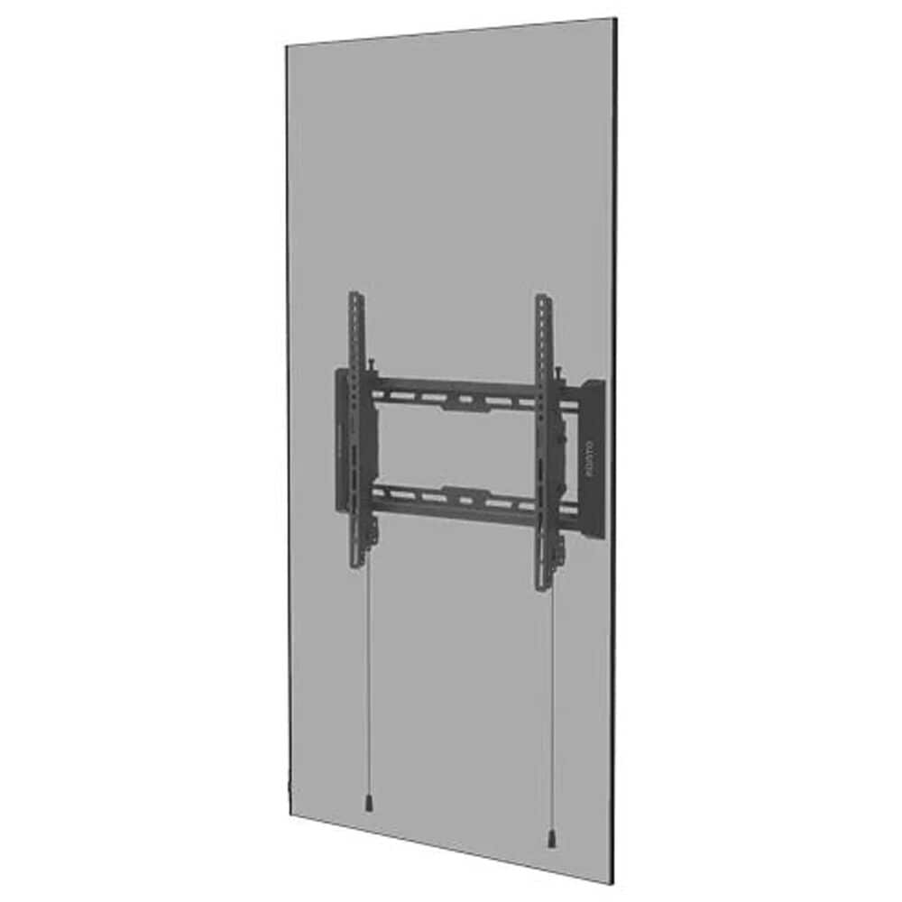 Kanto Low Profile Portrait TV Wall Mount for 40" - 90" TVs in Black, , large