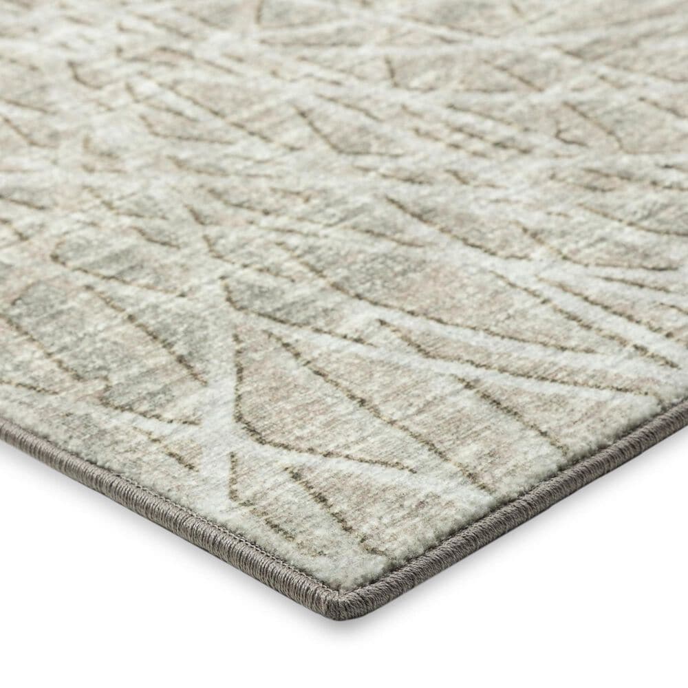 Dalyn Rug Company Winslow WL2TP 2&#39;6&quot; x 10&#39; Taupe Indoor/Outdoor Runner, , large