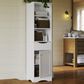RiverRidge Home Ashland 1-Door Tall Cabinet in White, , large