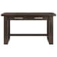 Ashley Breckington 2-Piece Desk and Bookcase Set in Dark Brown, , large