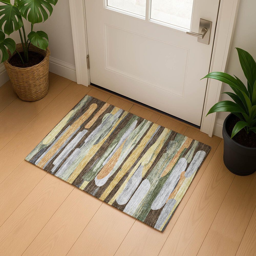 Dalyn Rug Company Kenner KN7 Chocolate 2'6" x 3'10" Area Rug, , large