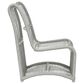 Sunset West Milano Patio Armless Chair in Frost, , large