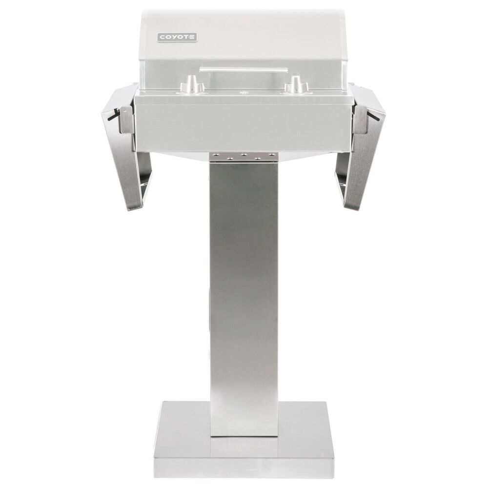 Coyote Outdoor Pedestal Stand for Electric Grill in Stainless Steel, , large