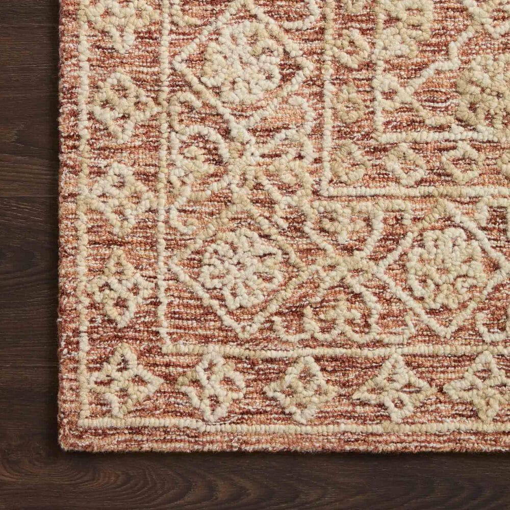 Loloi Cecelia 9&#39;3&quot; x 13&#39; Rust and Natural Area Rug, , large