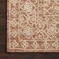 Loloi Cecelia 9"3" x 13" Rust and Natural Area Rug, , large