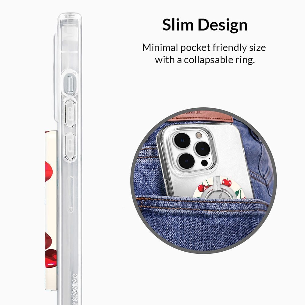 Velvet Caviar MagSafe Grip Ring in Mon Cheri Cherry, , large