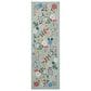 Rifle Paper Co. x Loloi Perennial Strawberry Fields 2"5" x 7"8" Mint Runner, , large