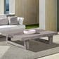 Armen Living Vivid Patio Coffee Table in Light Gray, , large