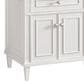 James Martin Vanities Lorelai 72" Double Vanity in Bright White with 3 cm Ethereal Noctis Quartz Top, , large