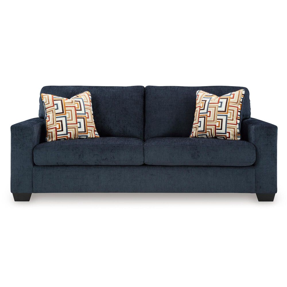 Ashley Aviemore Queen Sleeper Sofa in Ink, , large