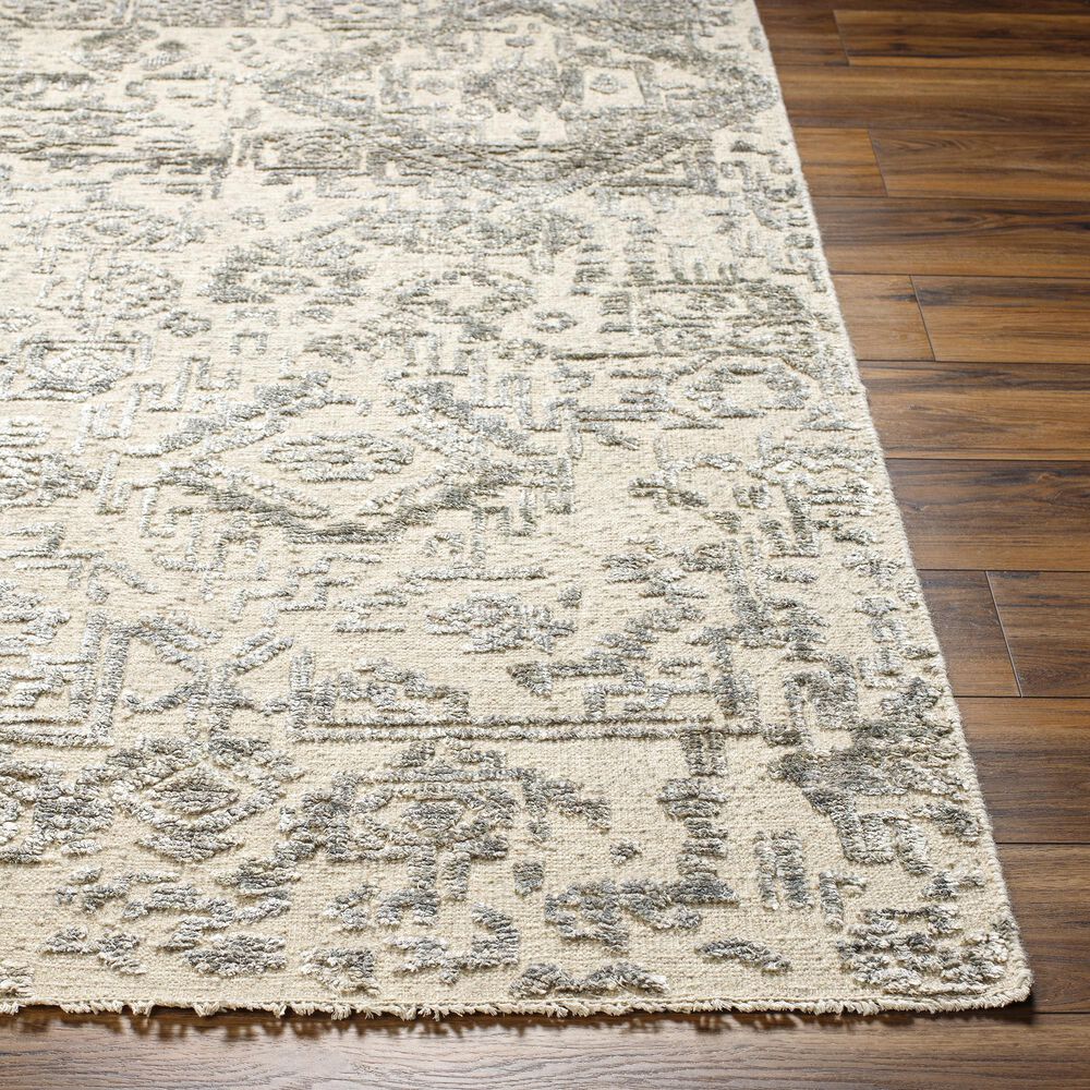 Surya Amina 2&#39; x 3&#39; Beige and Ivory Area Rug, , large