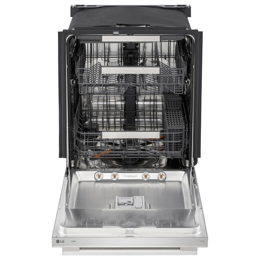 LG 24" Built-In Bar Handle Dishwasher with 3rd Rack in PrintProof Stainless Steel, , large