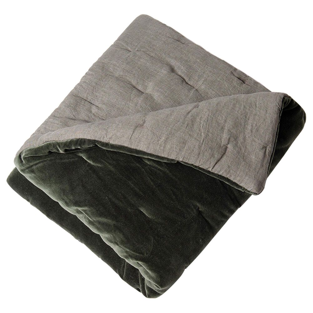 Amity Home Mesa Queen Quilt in Kale, , large
