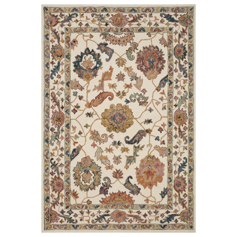 Loloi Padma PMA-01 2"3" x 3"9" White Area Rug, , large